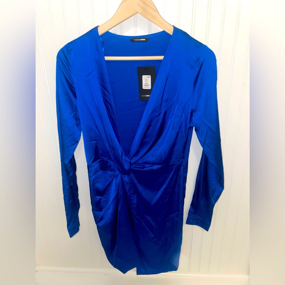 Sexy Blue Mini DressSize M